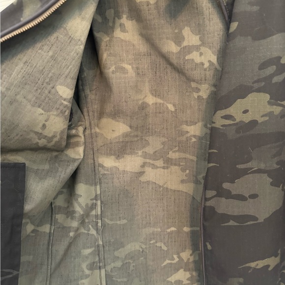 Rag and Bone army green military camp shell jacket size 42 - Picture 3 of 7